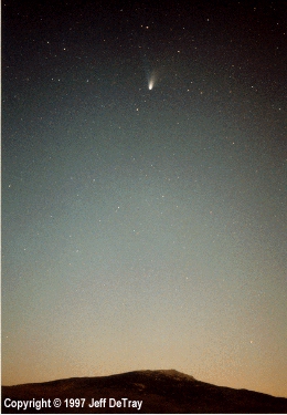 Comet Hale-Bopp - Feb. 25, 1997